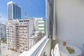 Econômico Vista Mar Praia de Copacabana